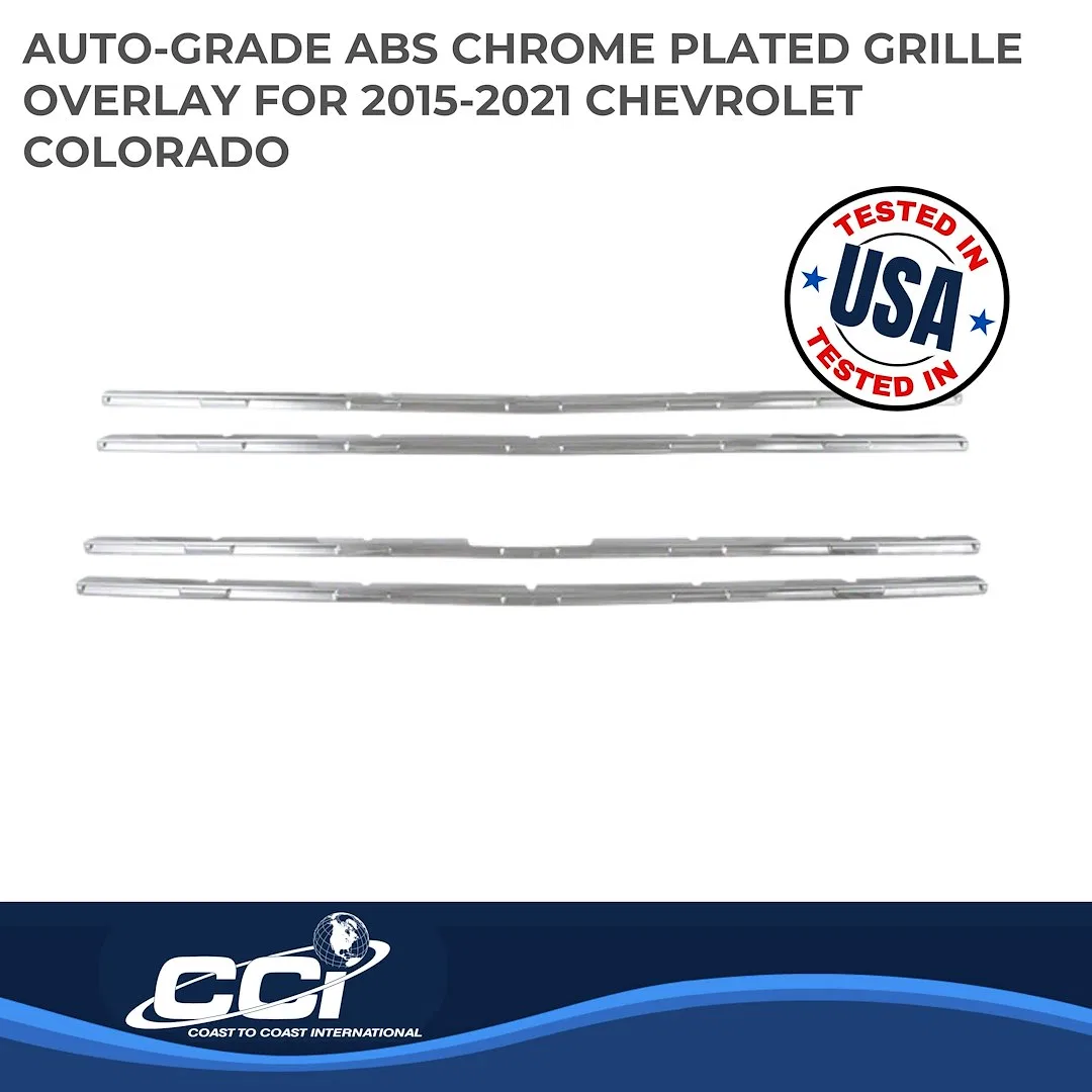 IWCGI132 – COAST2COAST Grille Insert, Overlay 4 Piece Chrome Plated ABS Plastic - view 2